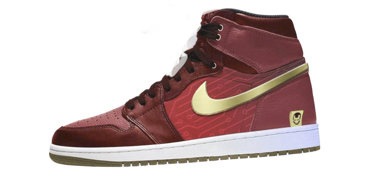 Iron man shops jordan 1