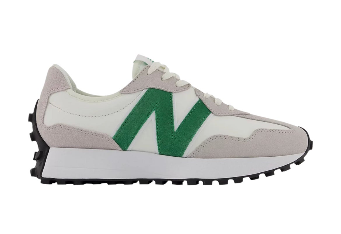 New Balance 327 Rain Cloud Varsity Green Women